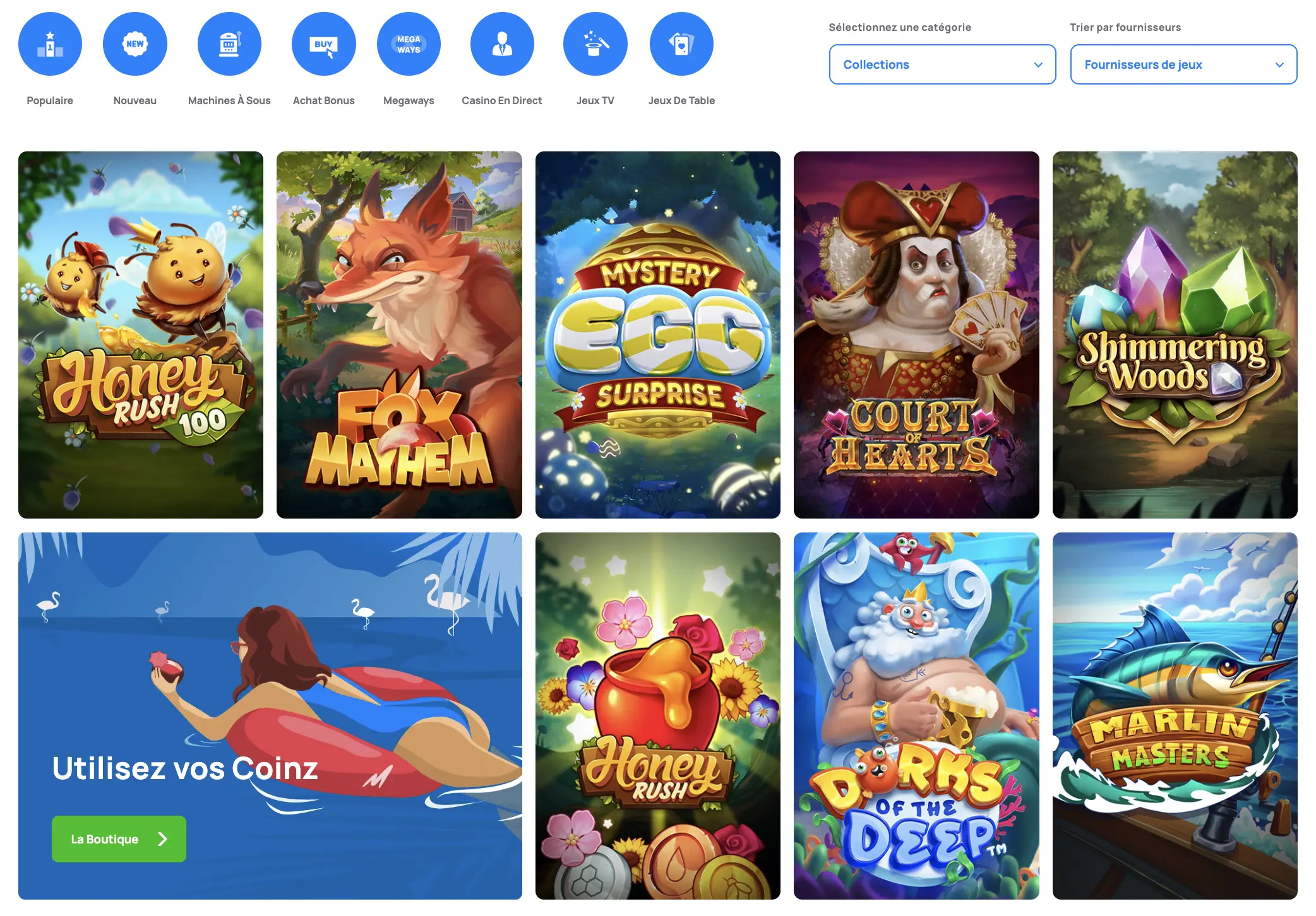 Millionz – un design moderne pour une expérience haut de gamme